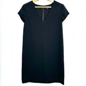 Babaton Aritzia Mini Shift Dress Size 4 Black LBD Career Office Party Cocktail
